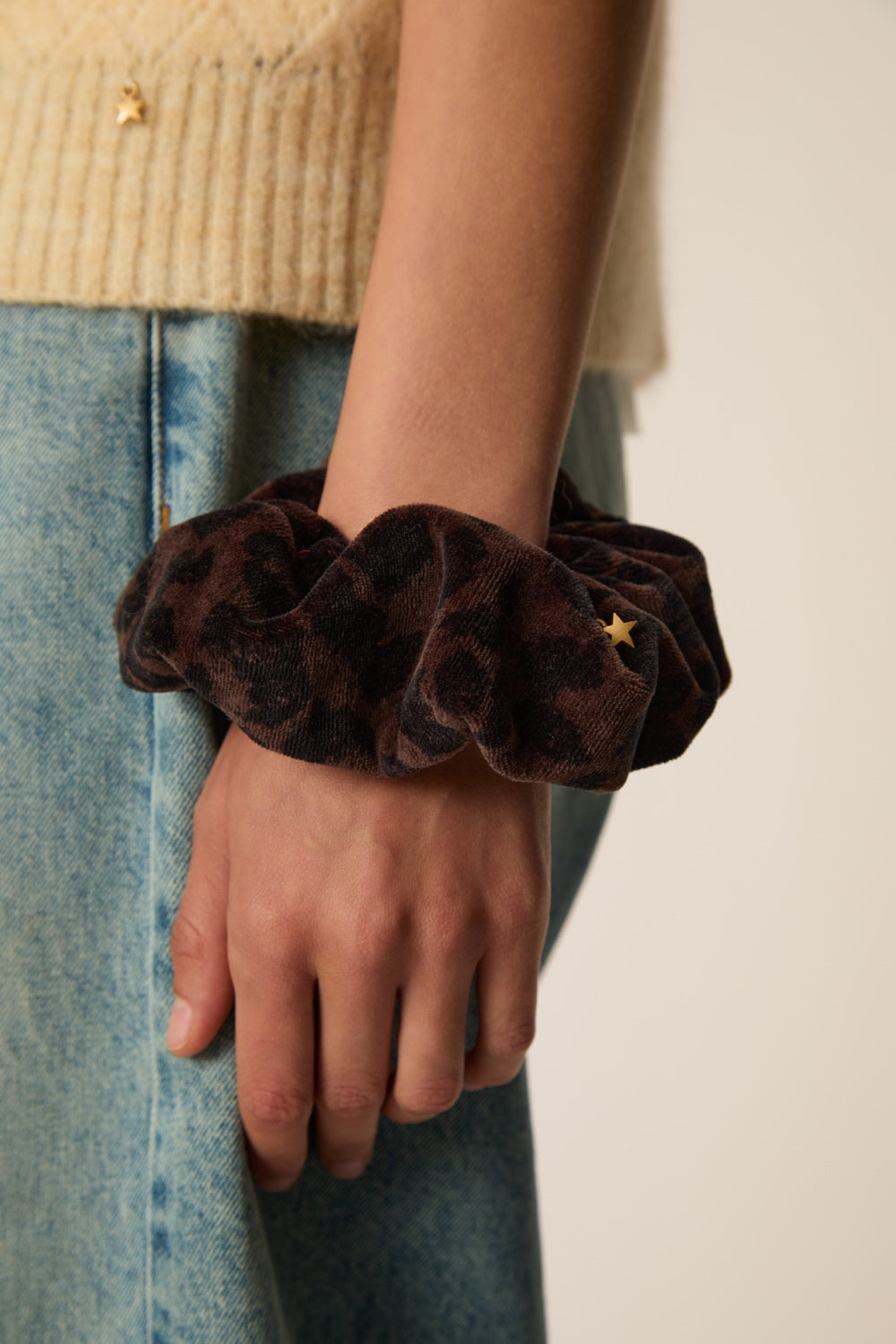 ACCESSOIRE CHEVEUX MORINE LEOPARD