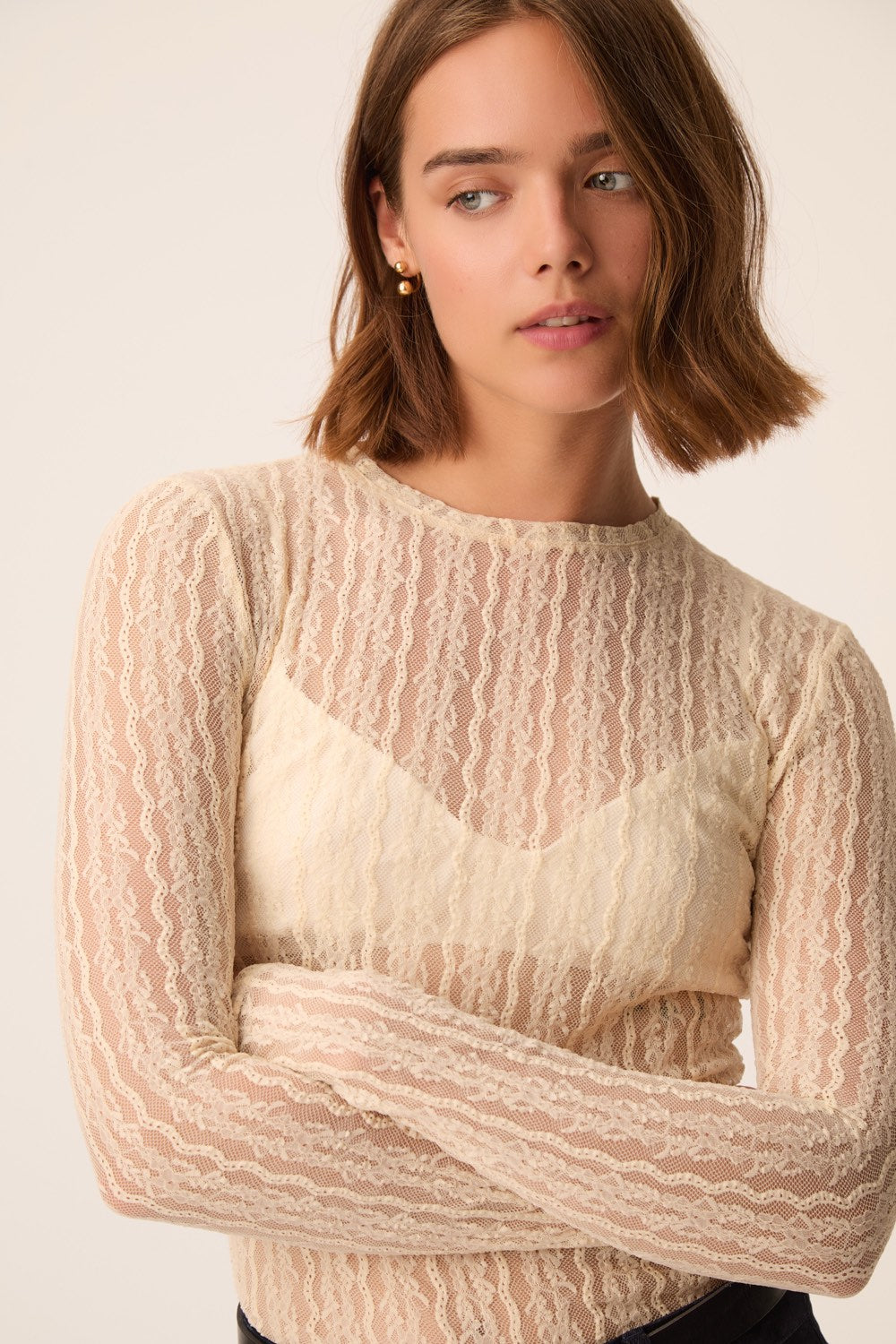 Tee Shirt Yunaelle Creme