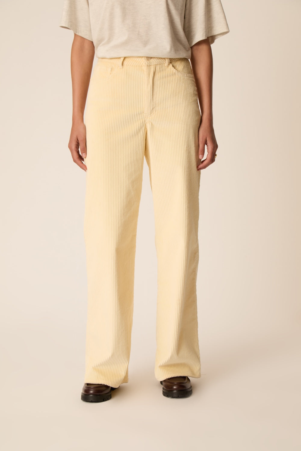 Trousers Tedette Vanille