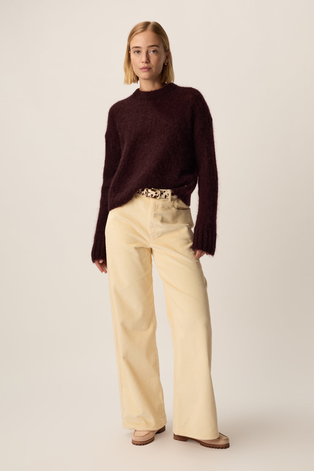 Trousers Tedette Vanilla