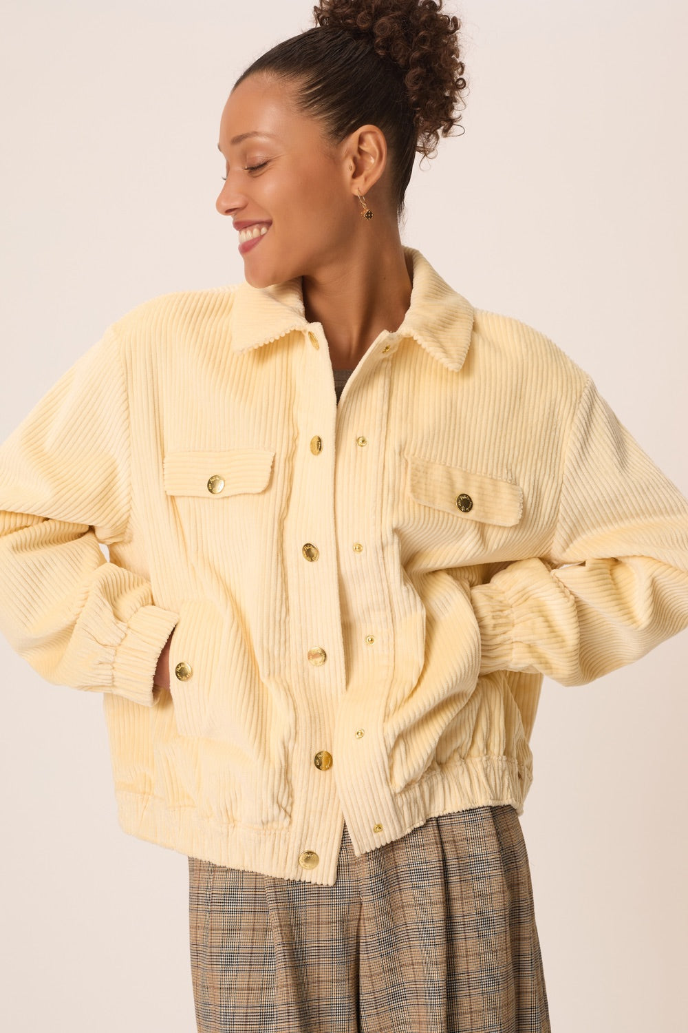 Veste Ted Vanille