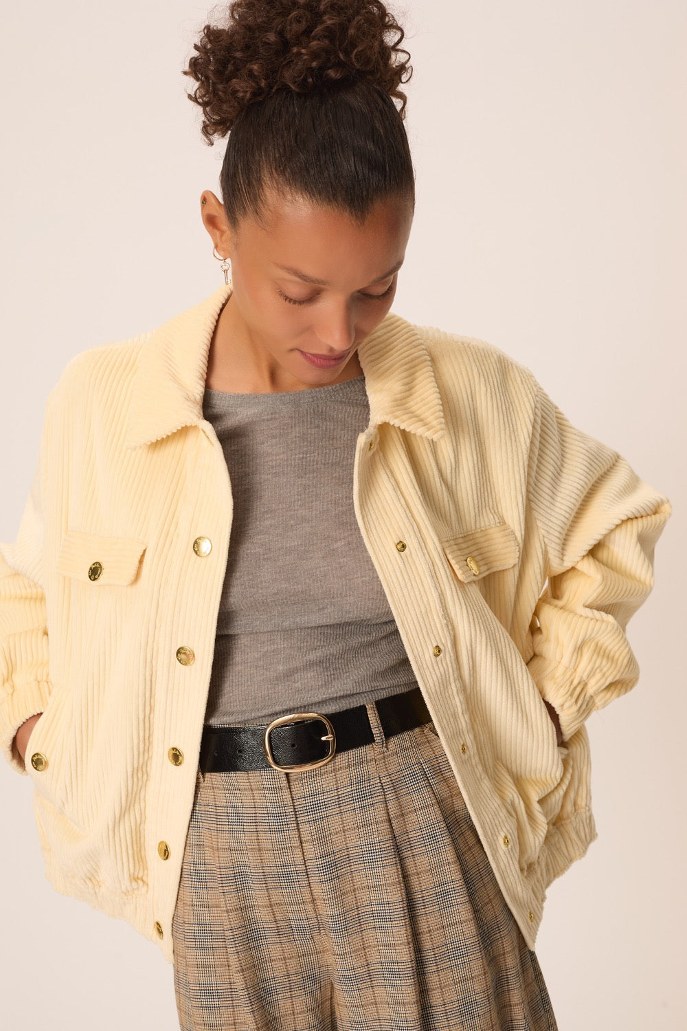 Veste Ted Vanille