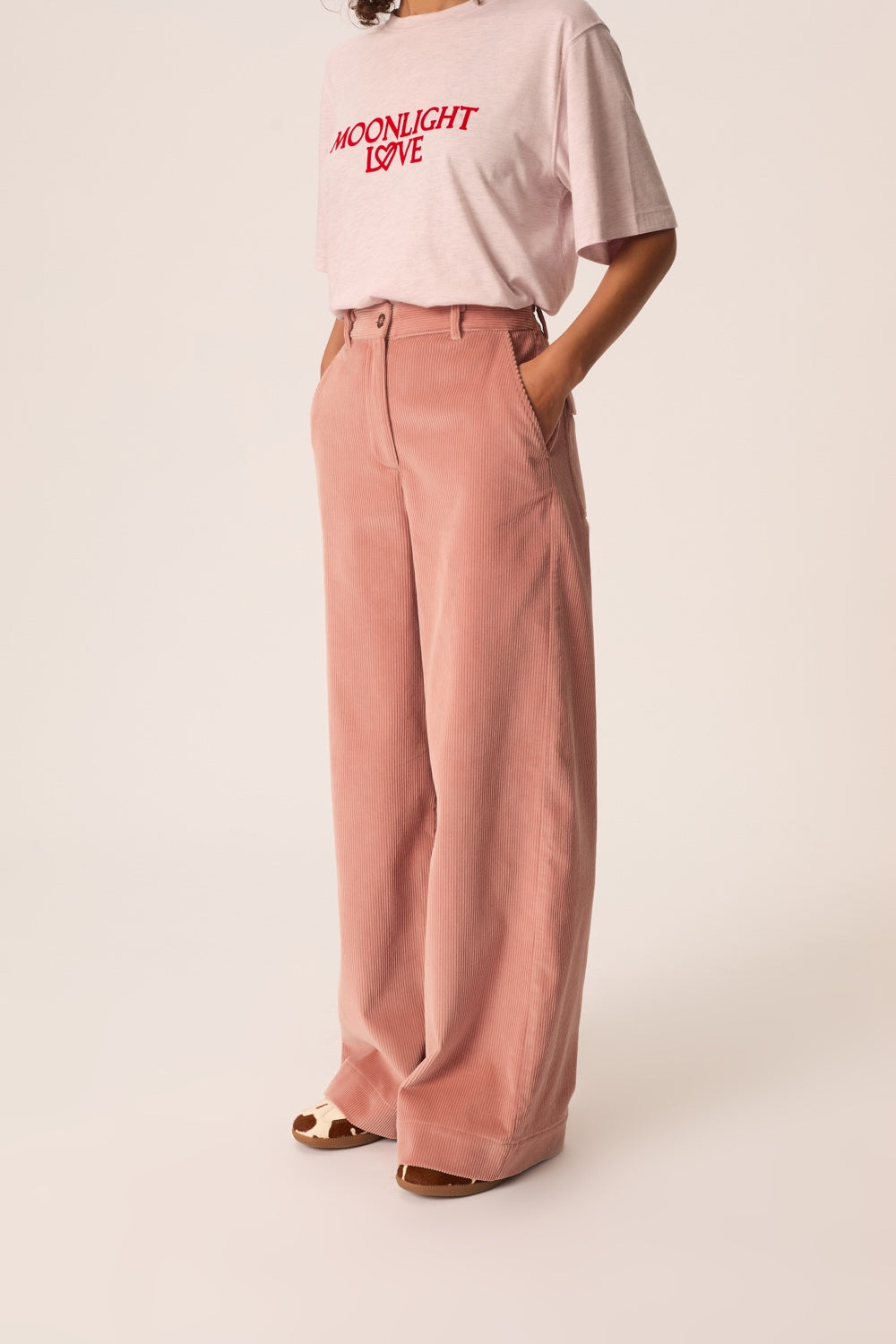 Trousers Enilou Blush Pink