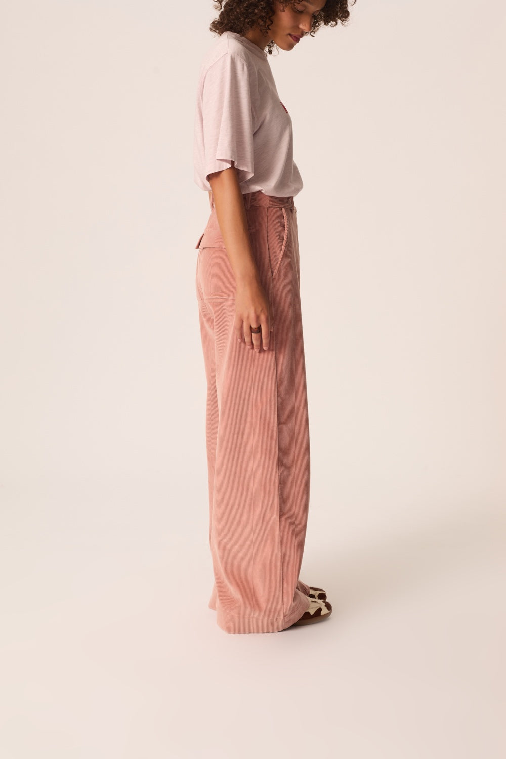 Trousers Enilou Blush Pink