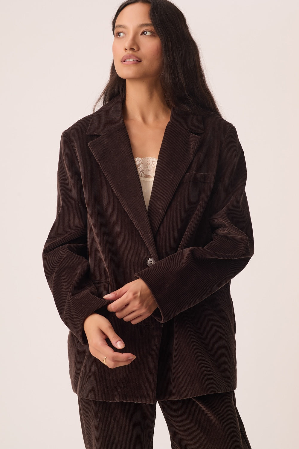 Jacket Enil Teddy Brown