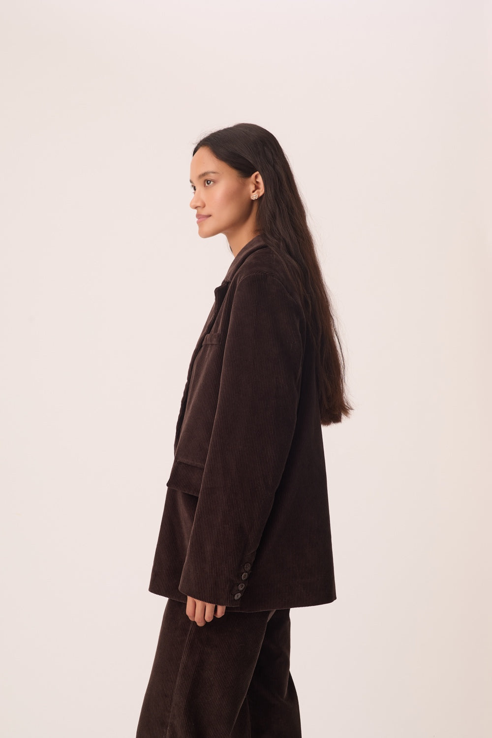 Jacket Enil Teddy Brown