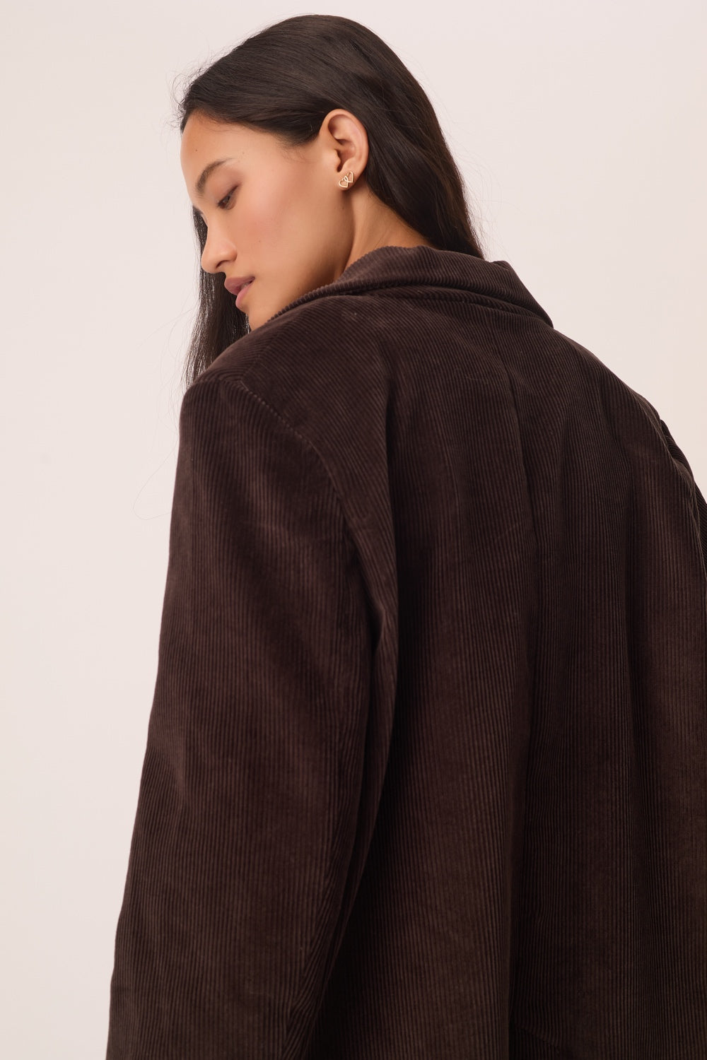 Jacket Enil Teddy Brown