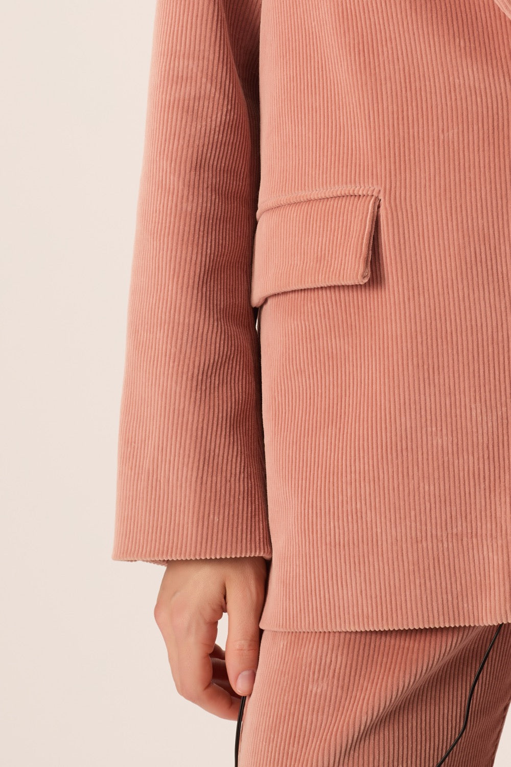 Jacket Enil Blush Pink
