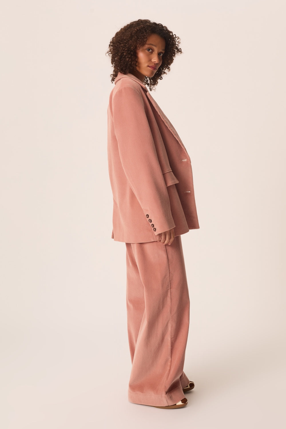 Jacket Enil Blush Pink