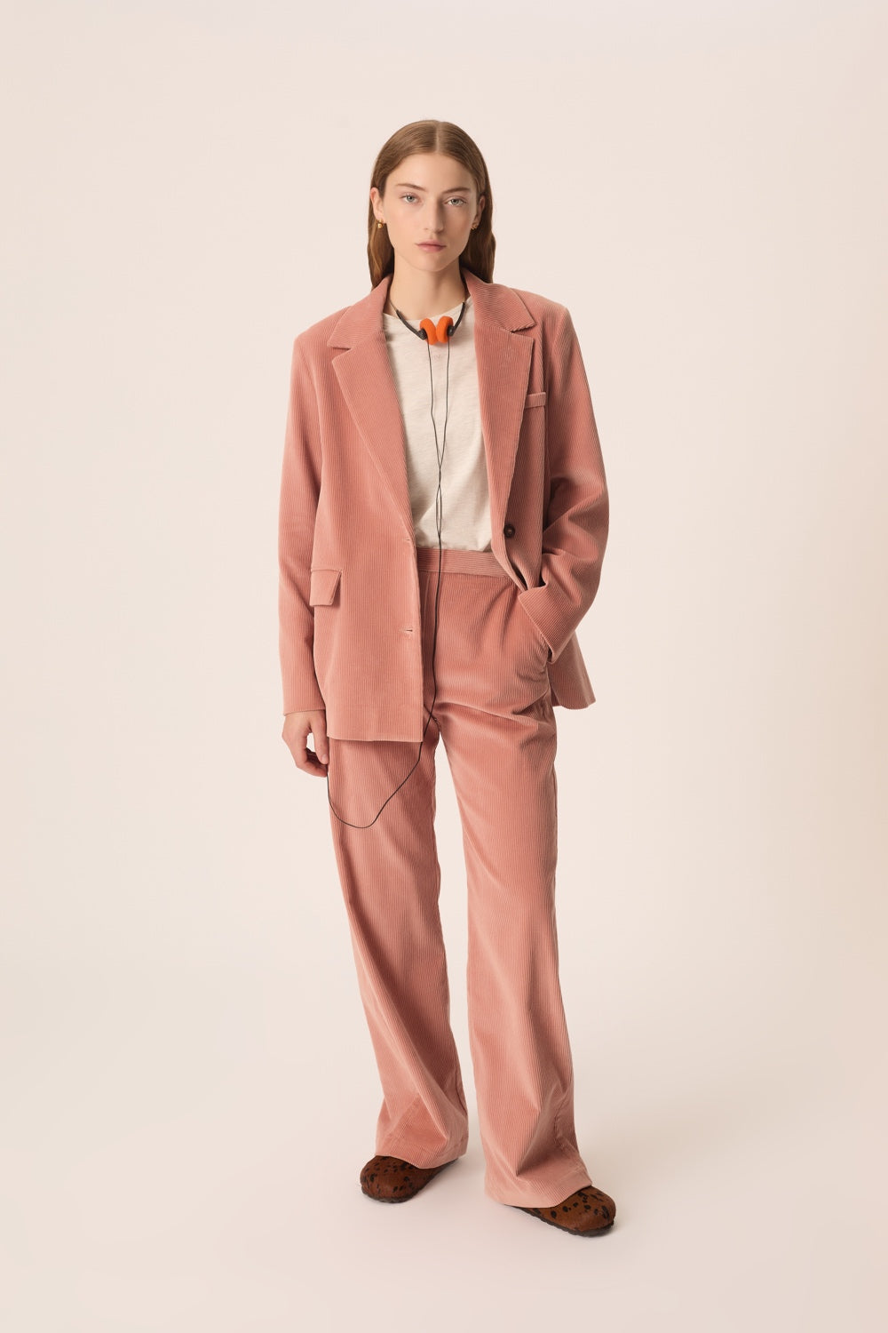 Jacket Enil Blush Pink