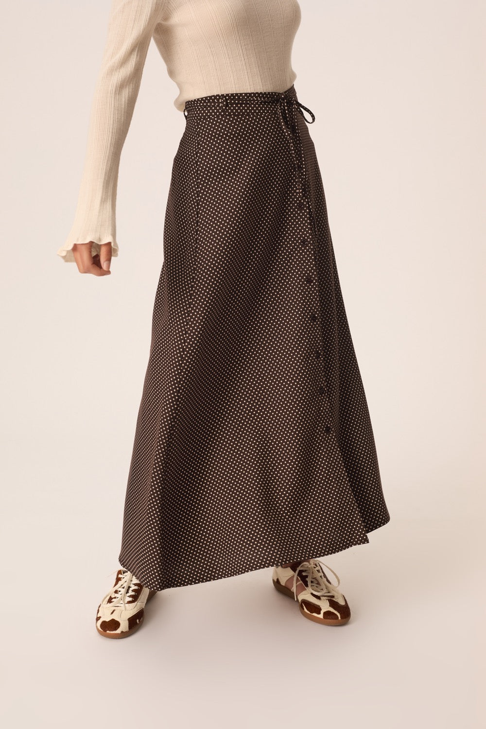 Skirt Vanilla Polka Dots