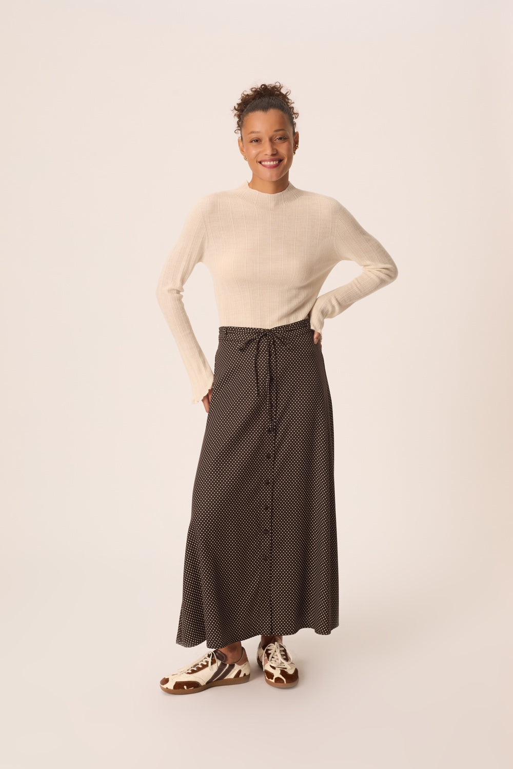 Skirt Vanilla Polka Dots