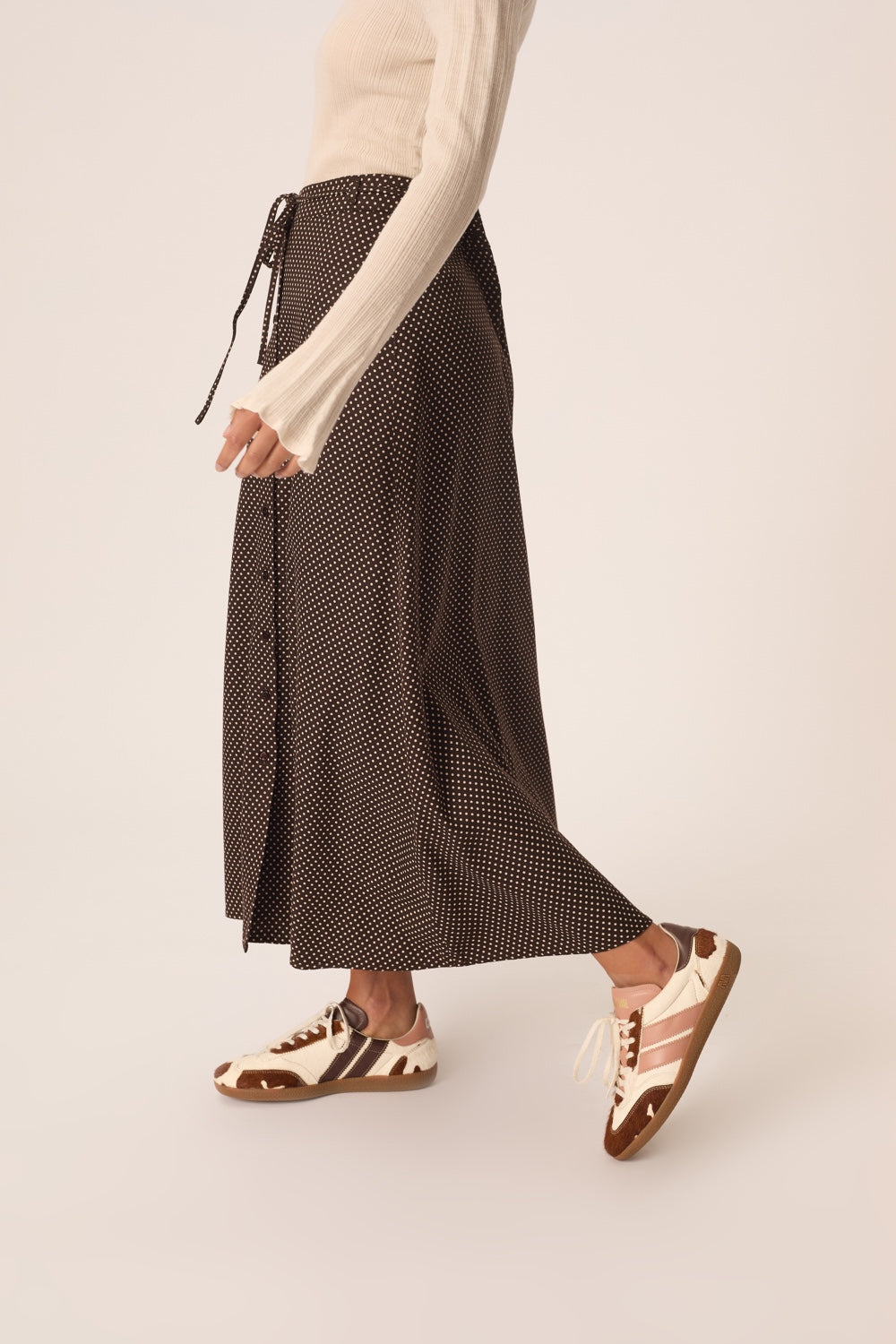 Skirt Vanilla Polka Dots