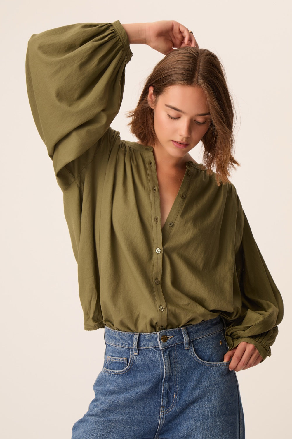 Blouse Ronnie Seaweed Green