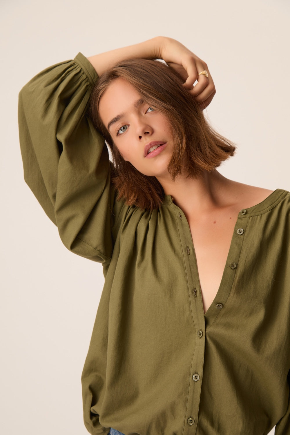 Blouse Ronnie Algue