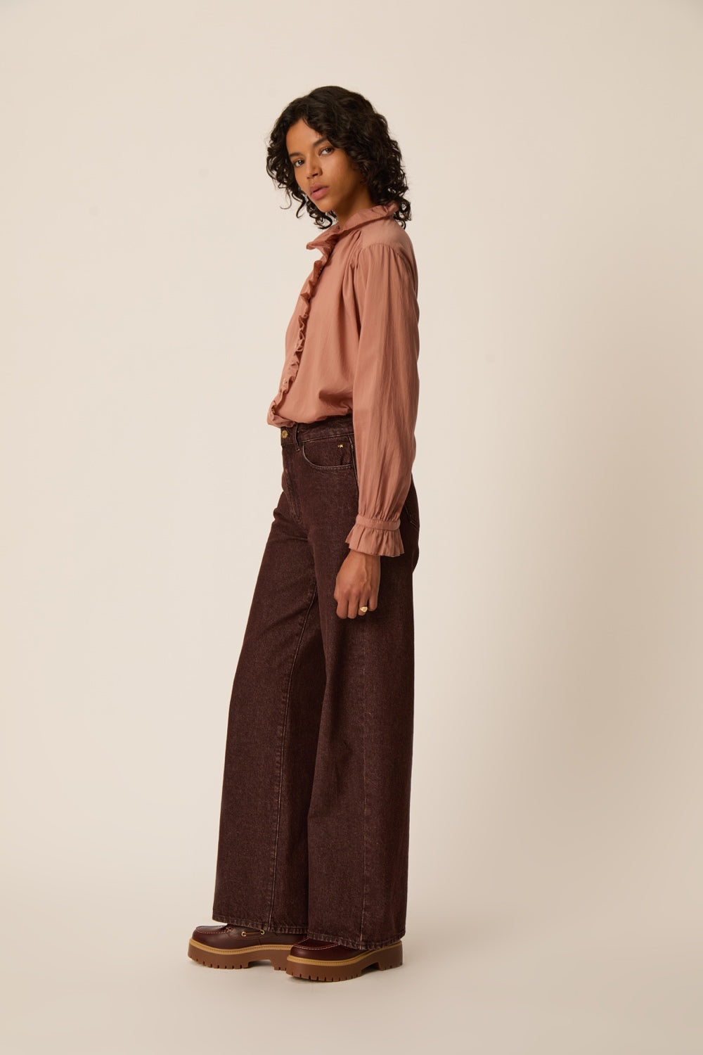 Bluse Tanou Chicorée