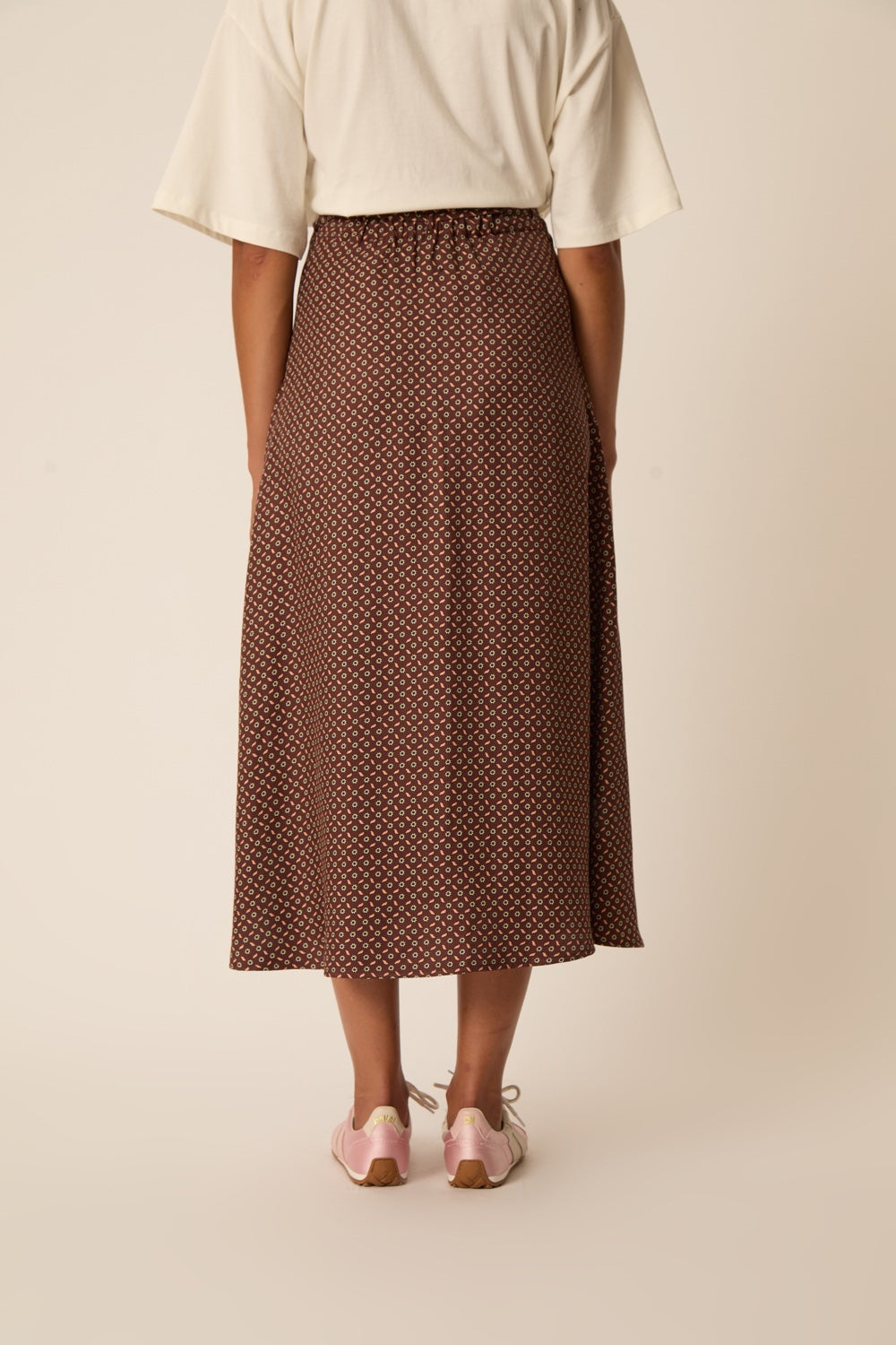 Skirt Valette Tie Print