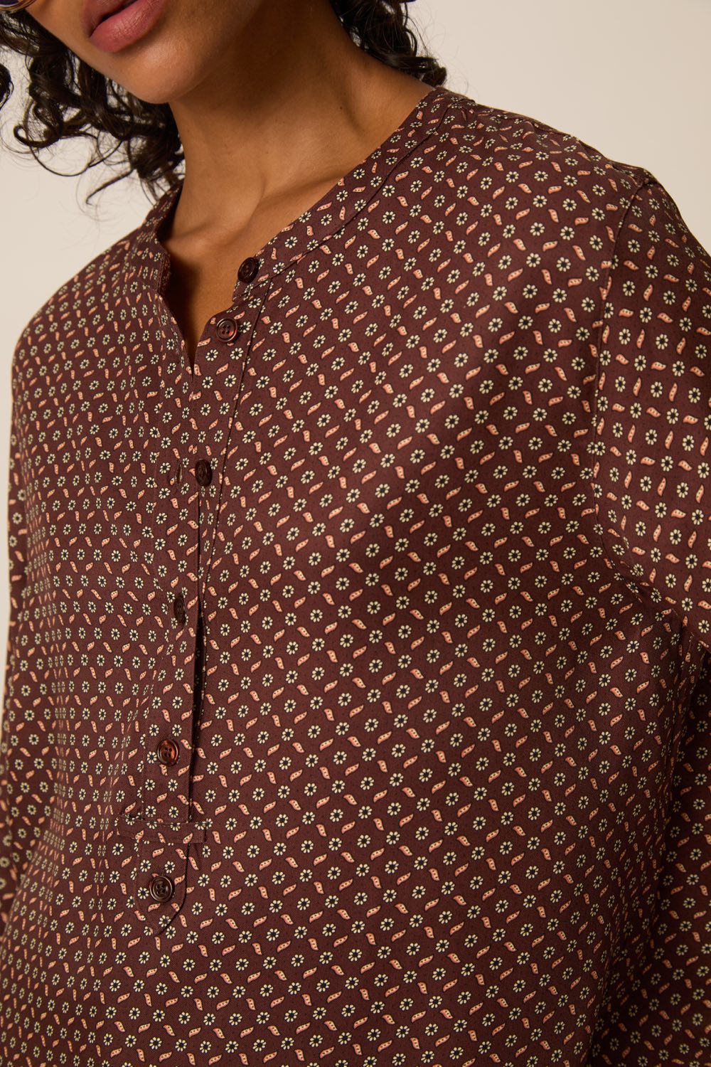 Blouse Valkyra Tie Print