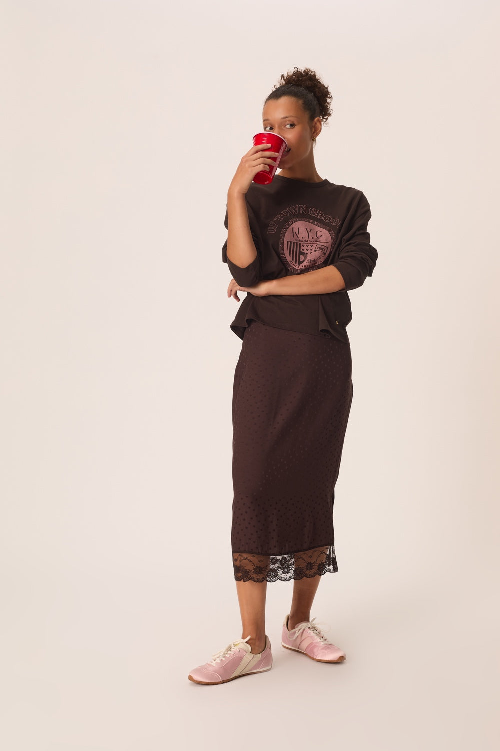 Skirt Evy Teddy Brown
