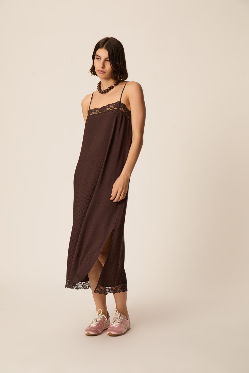 Dress Evylis Teddy Brown