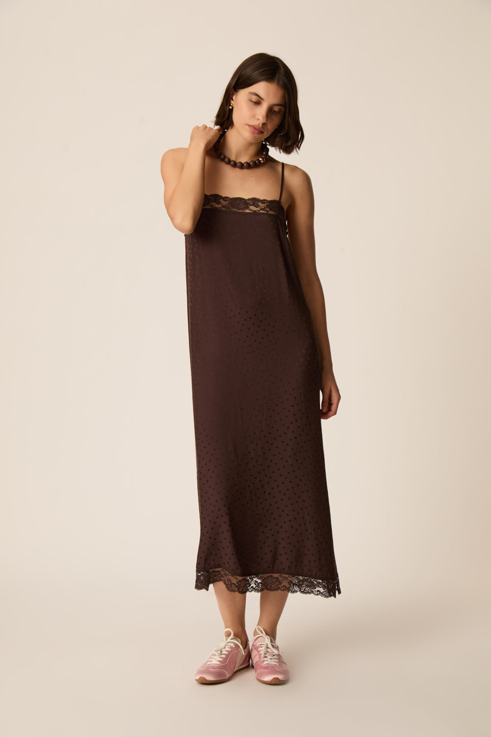 Dress Evylis Teddy Brown