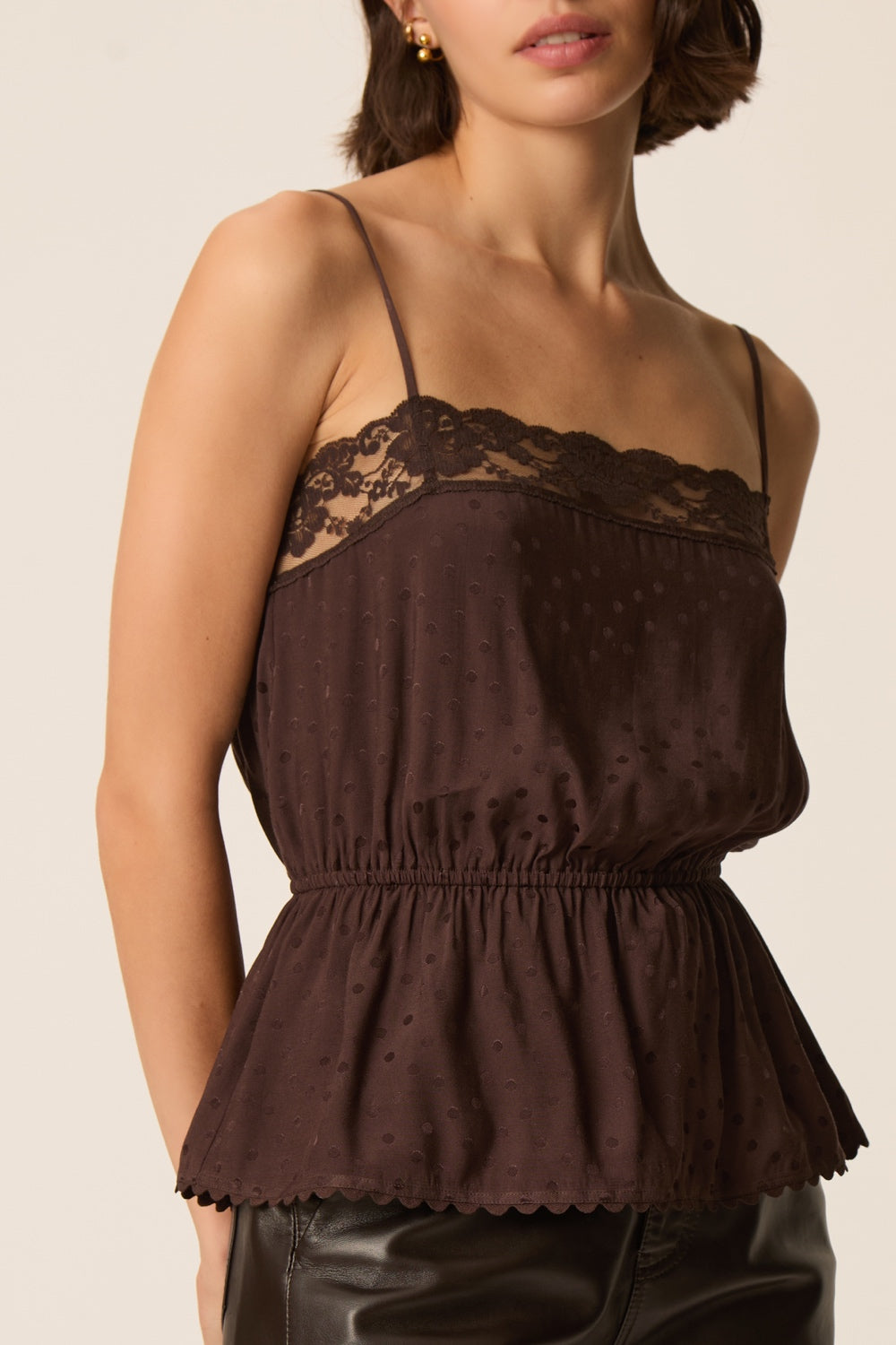 Top Evyna Teddy Brown