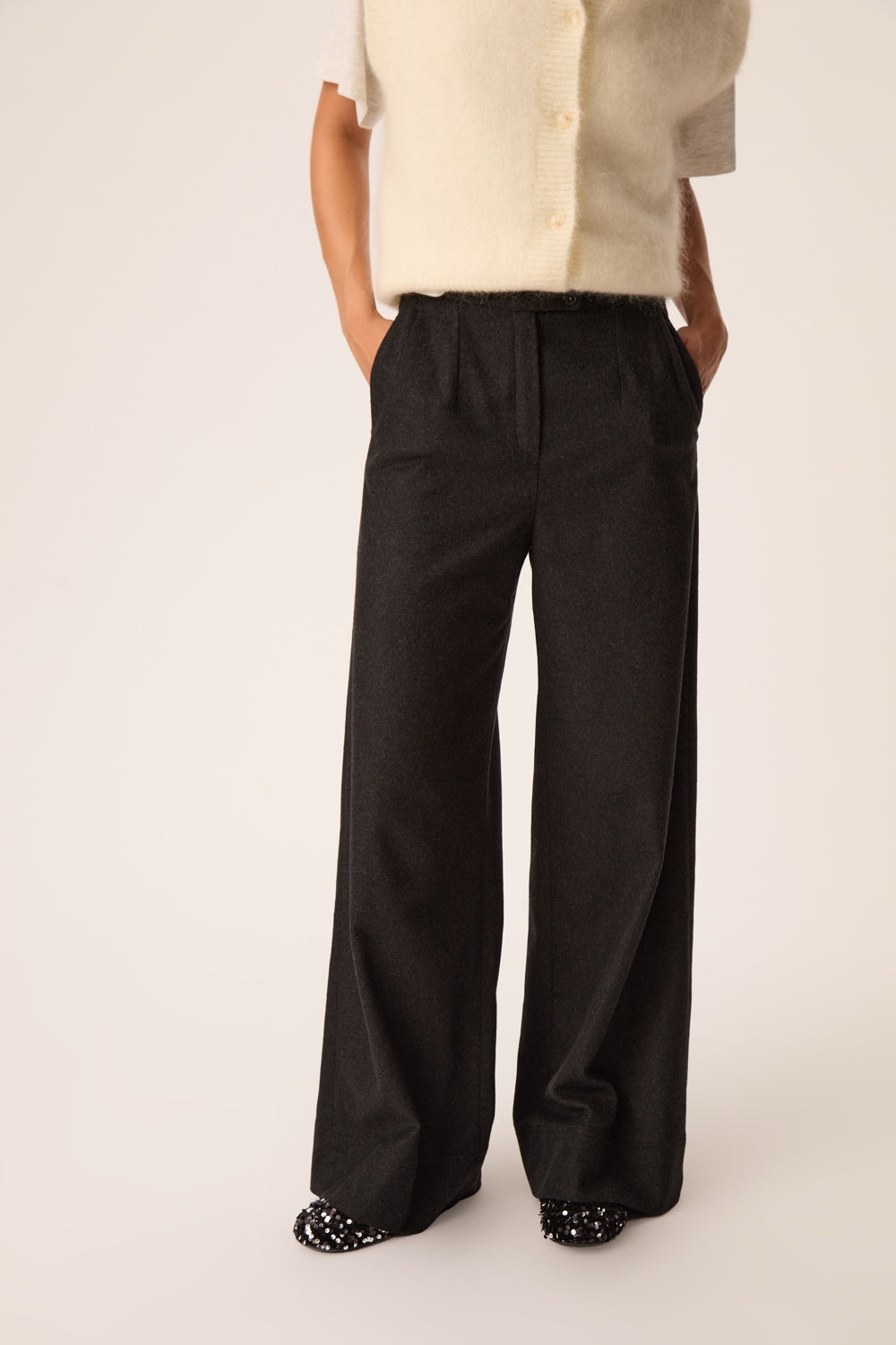 Trousers Sysane Anthracite