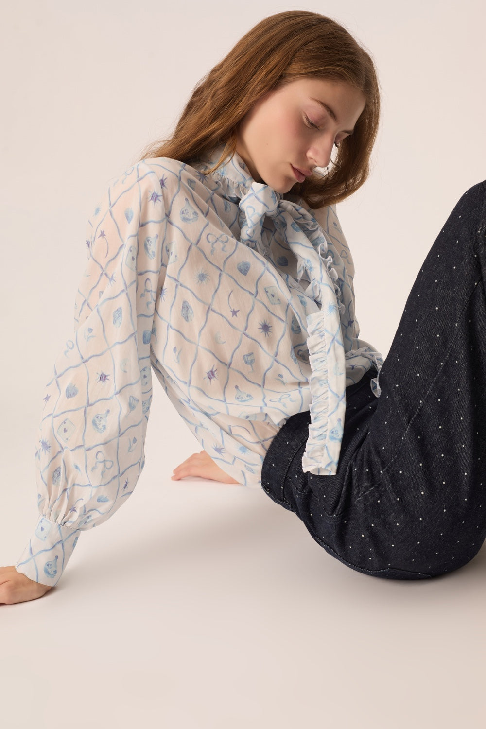 Blouse Elyte Cartes