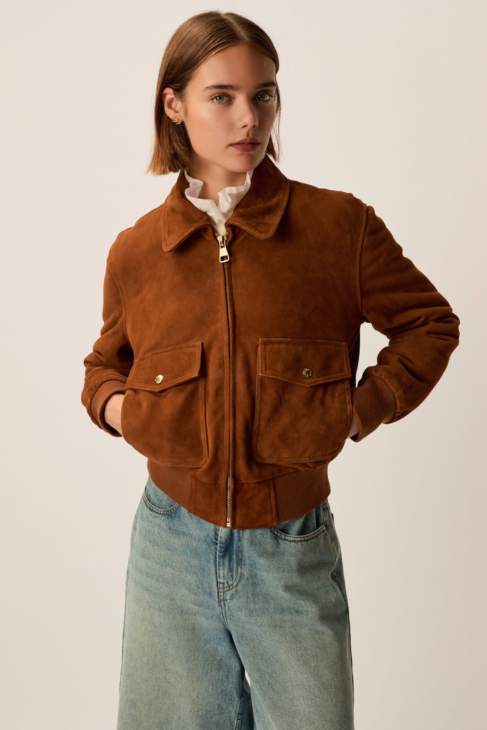 Jacket Tivili Chamois Beige