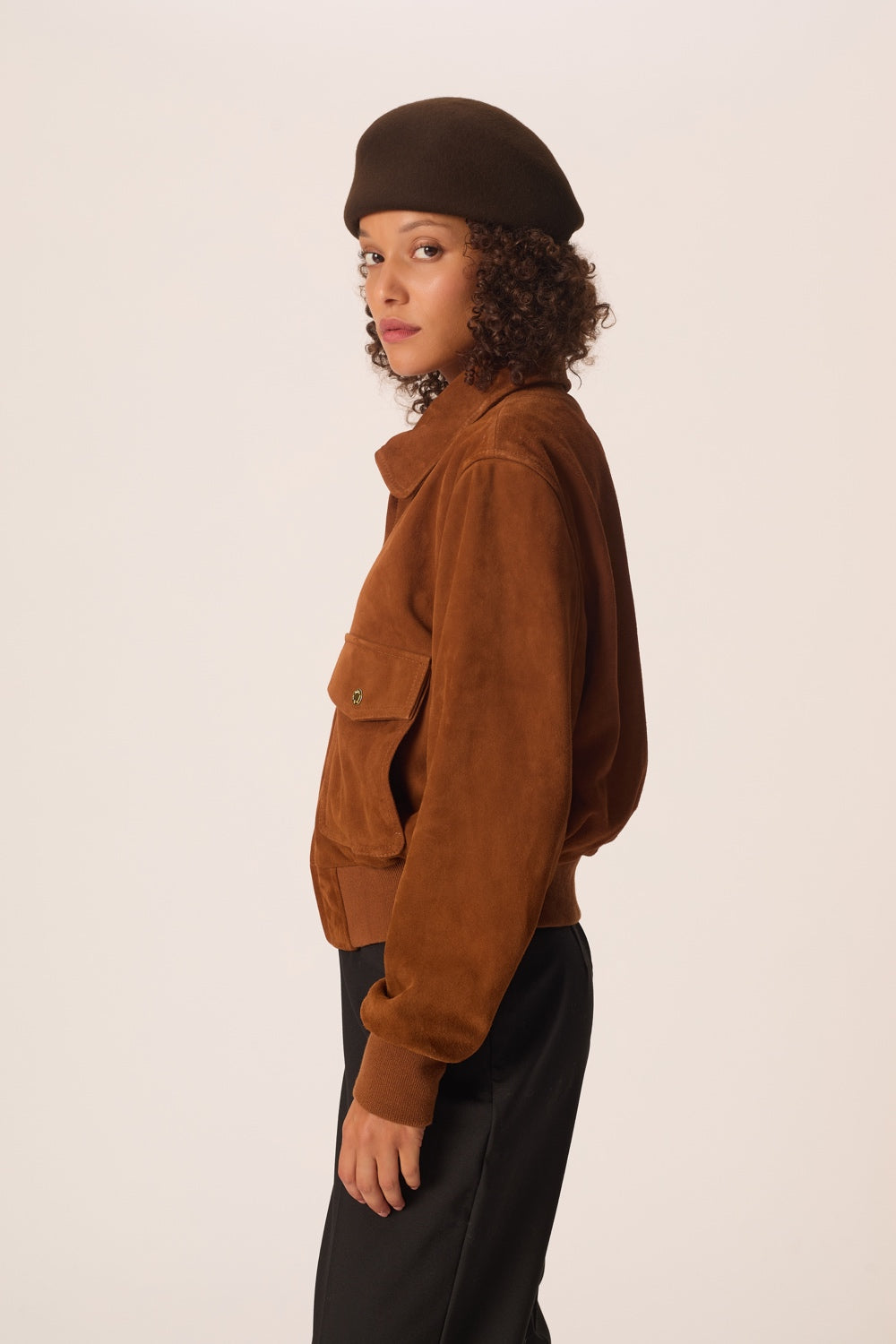 Jacket Tivili Chamois Beige