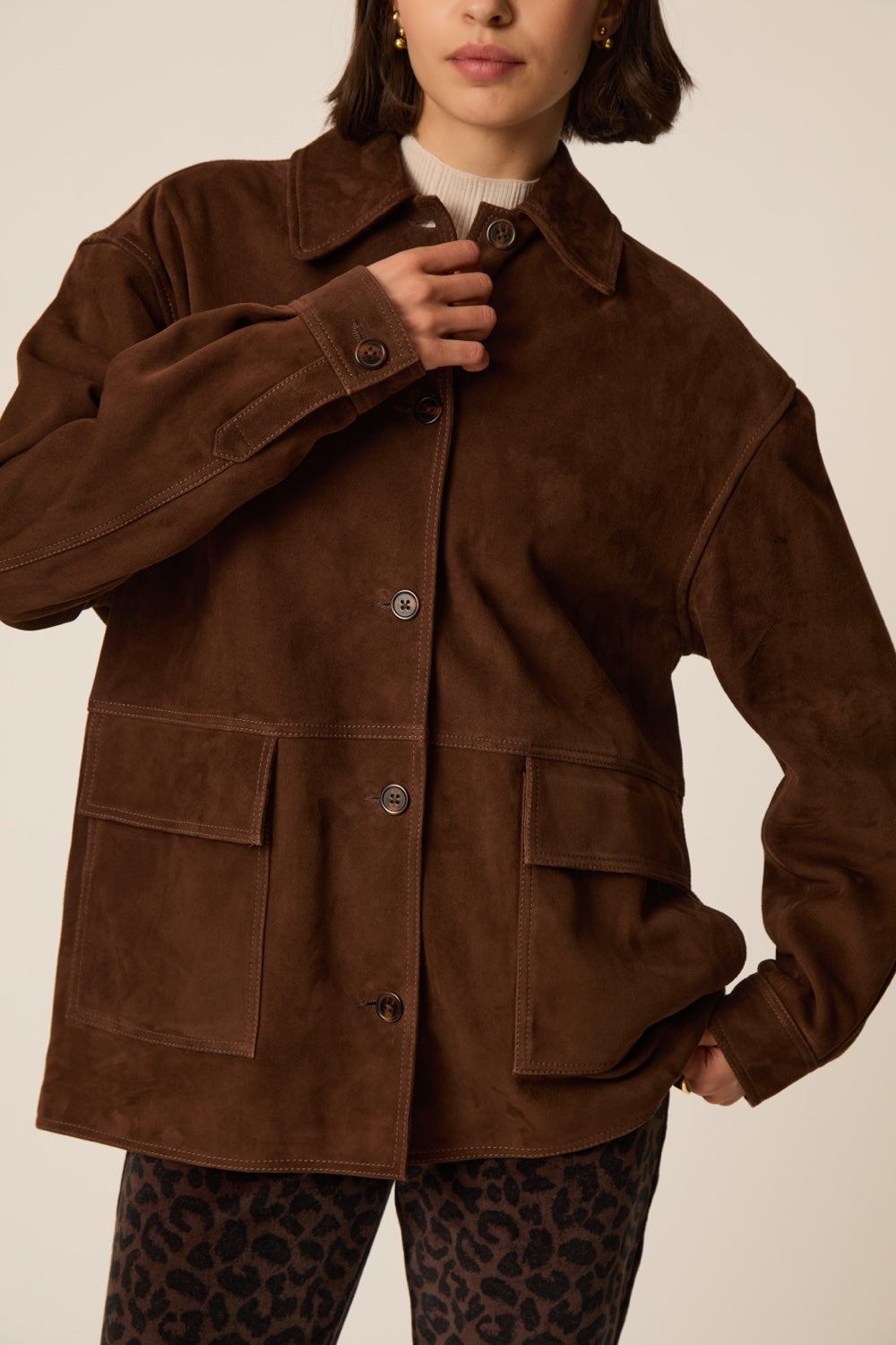 Jacket Tiva Teddy Brown