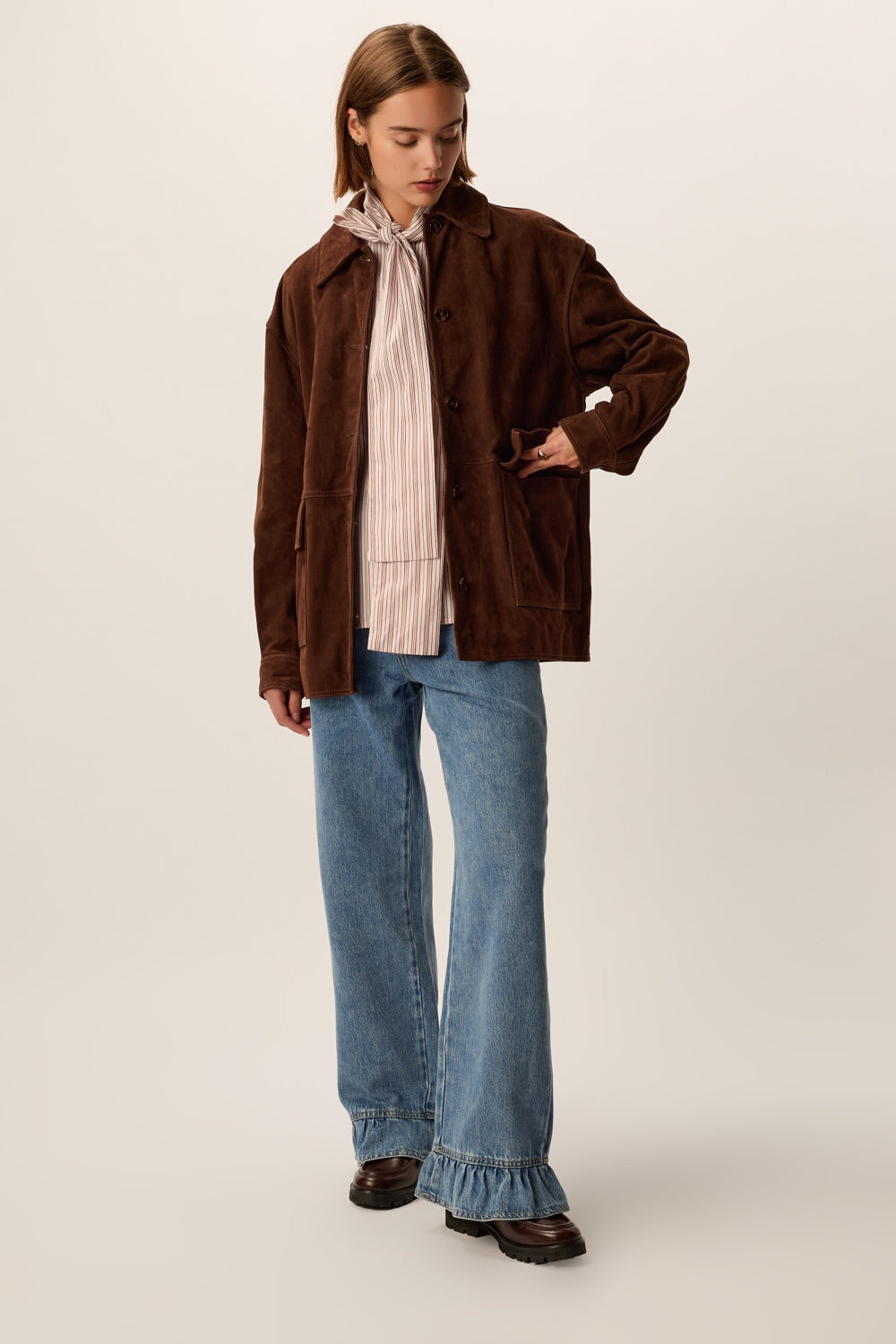 Jacket Tiva Teddy Brown