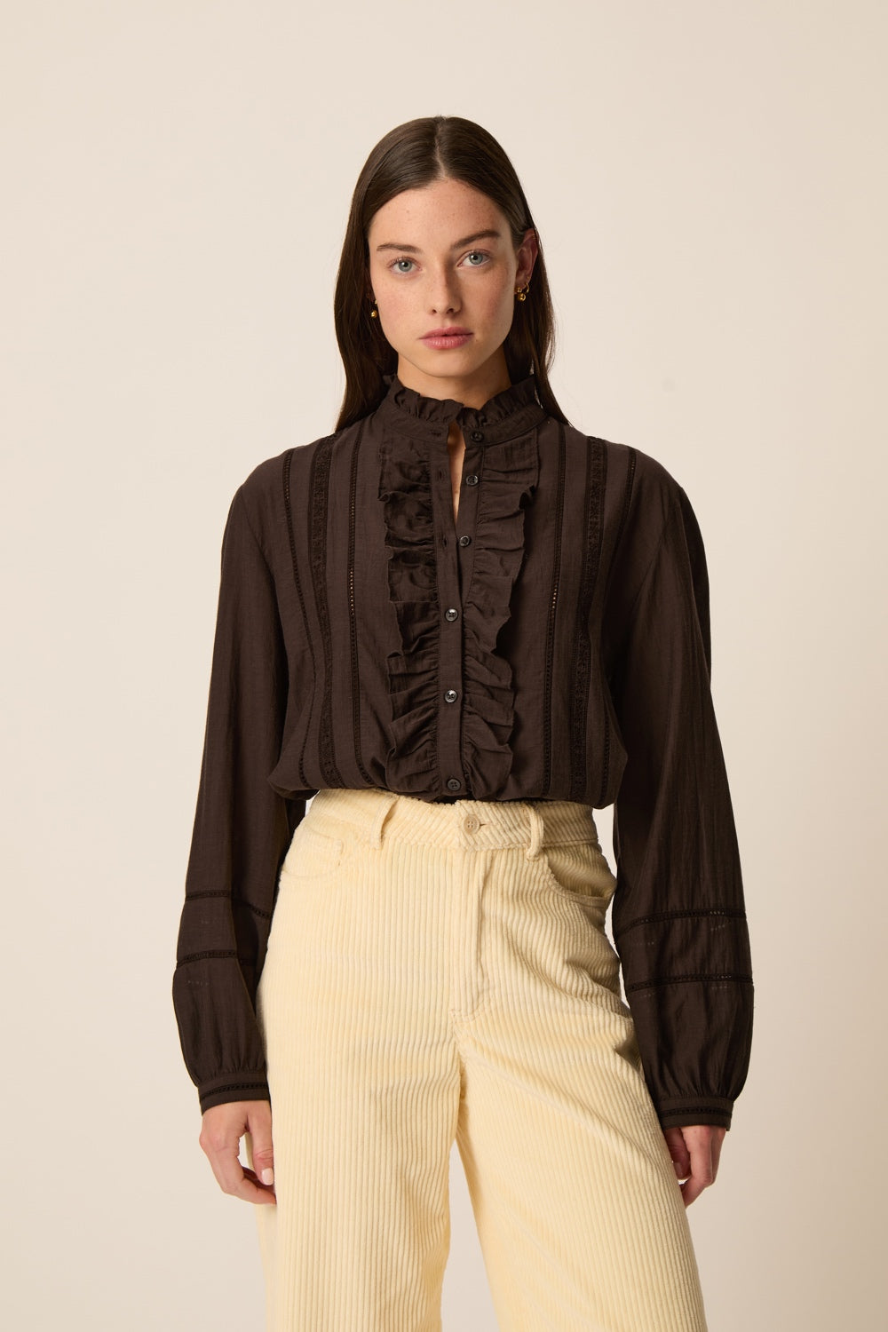 Blouse Ertessa Teddy Brown