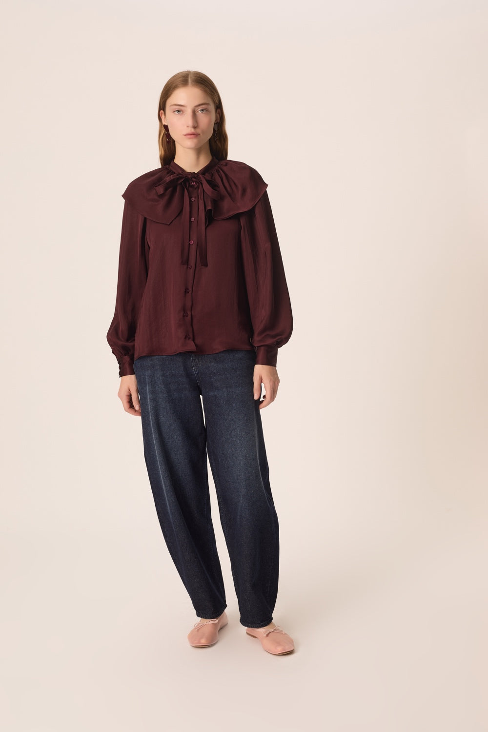 Blouse Satia Plum