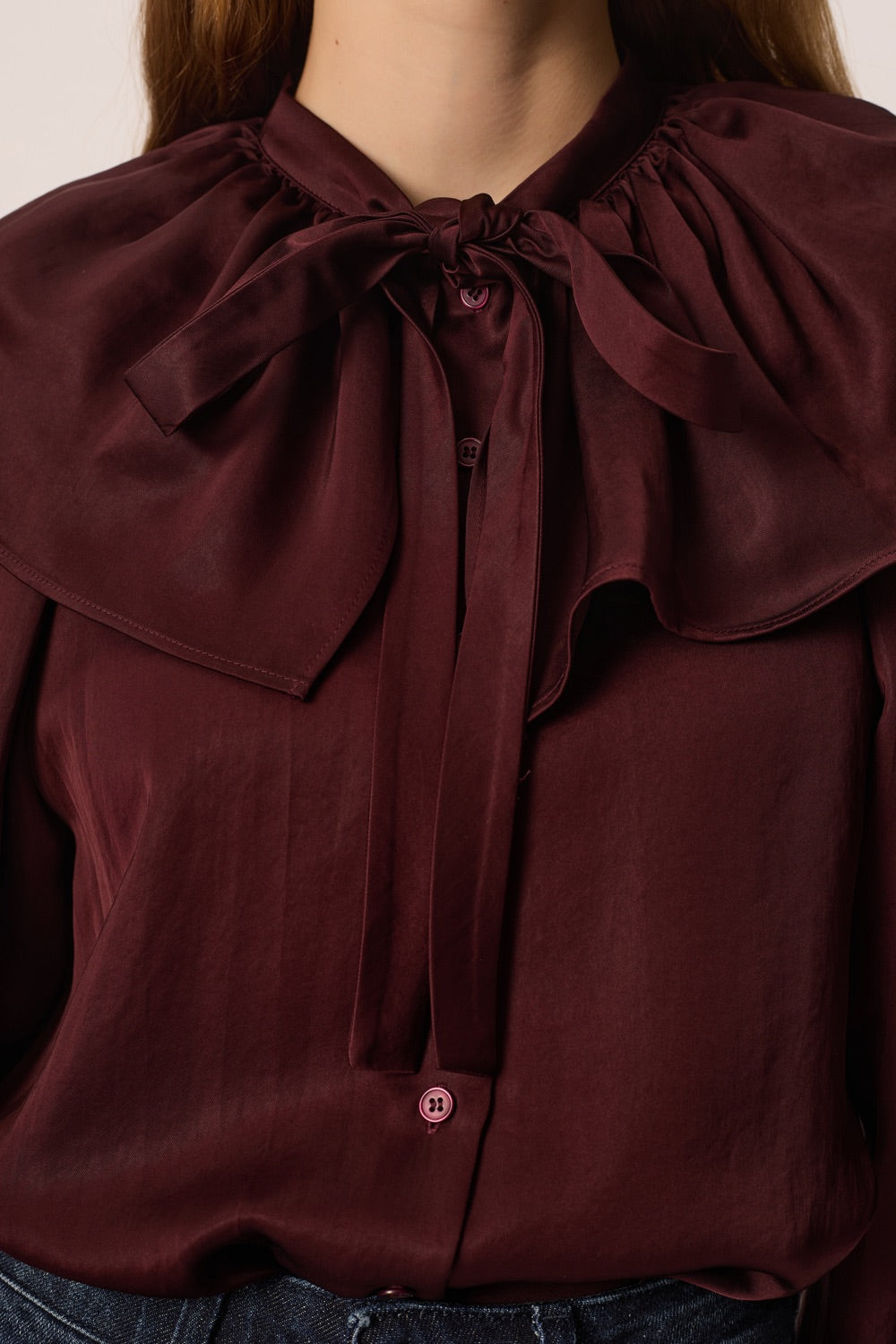 Blouse Satia Plum