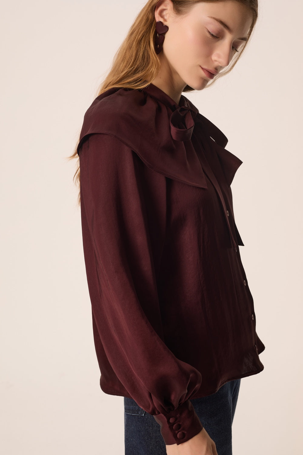 Blouse Satia Plum