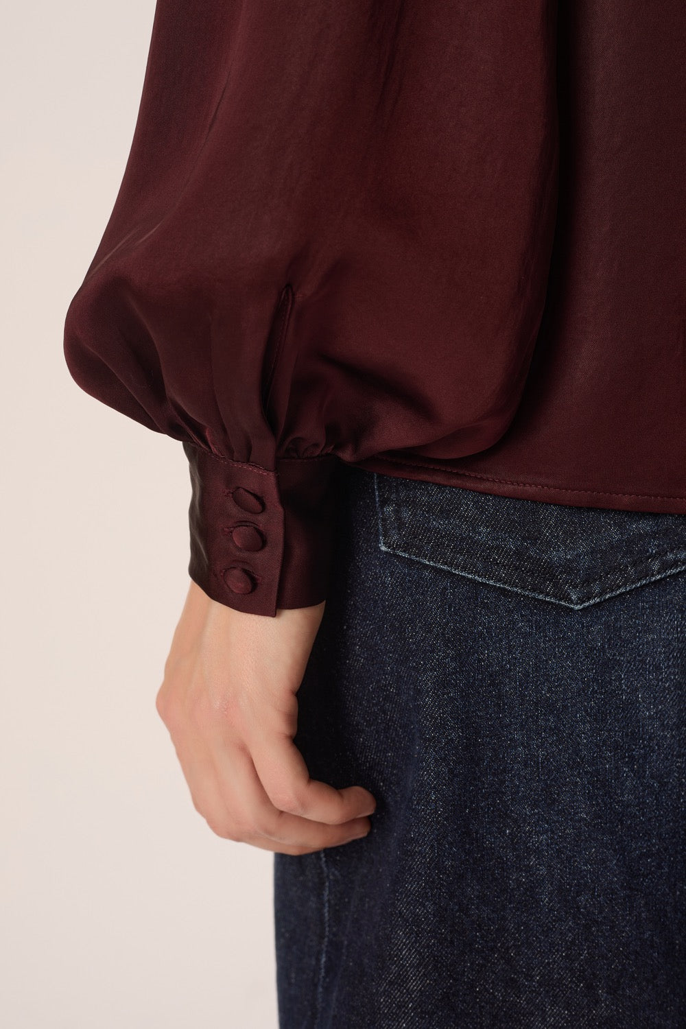 Blouse Satia Plum