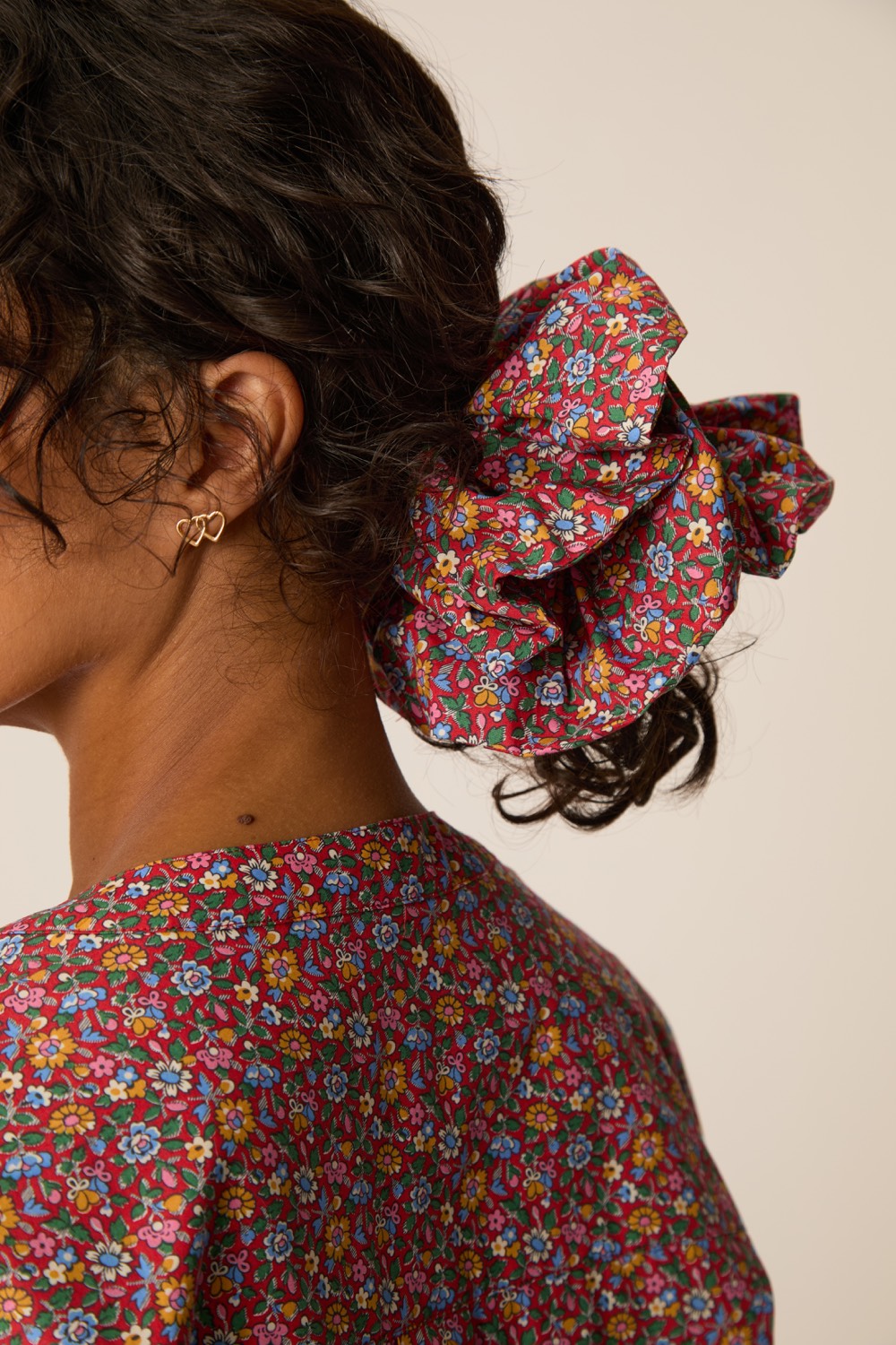 Scrunchie Moka Lena