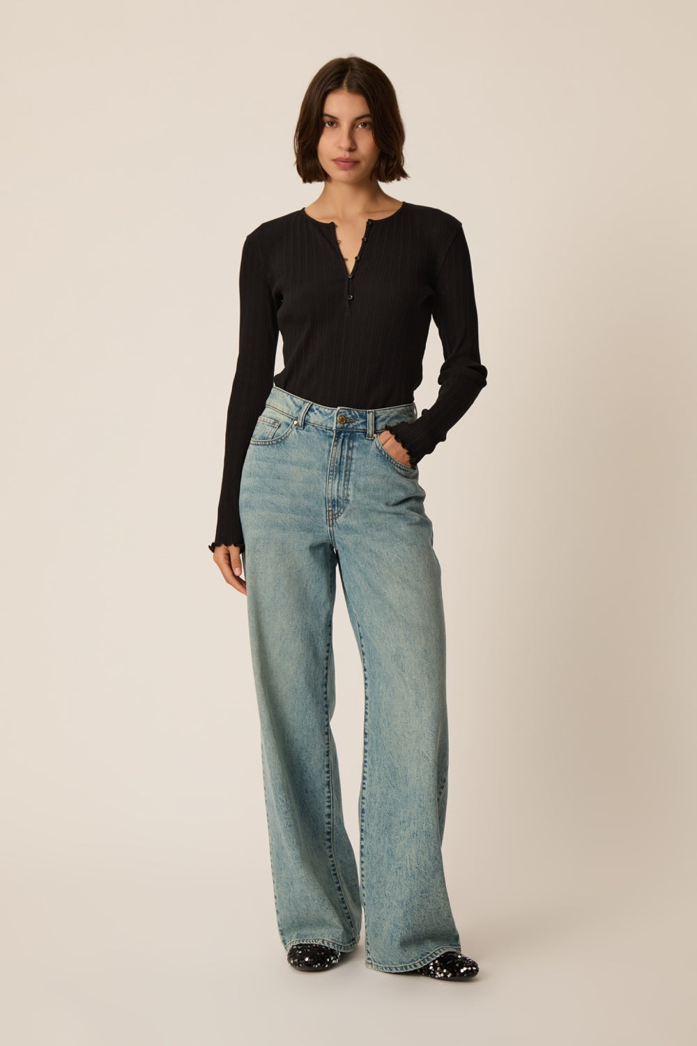 Jeans Louela Bleach Vintage