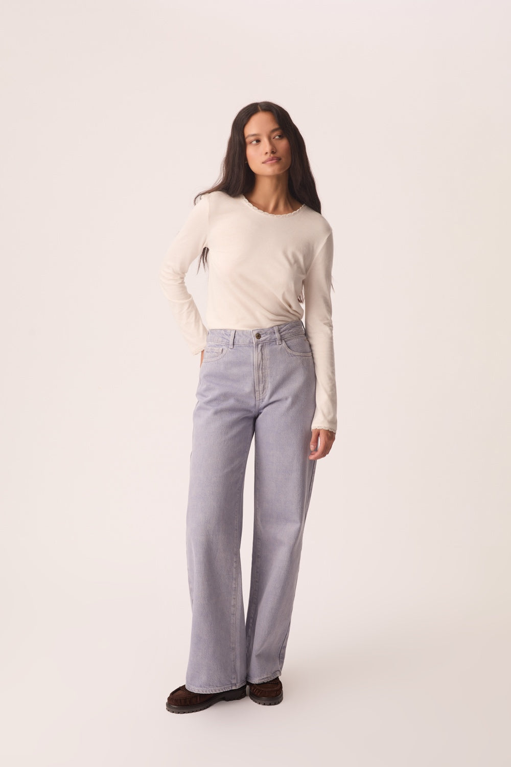 Jeans Louela Dusty Violet