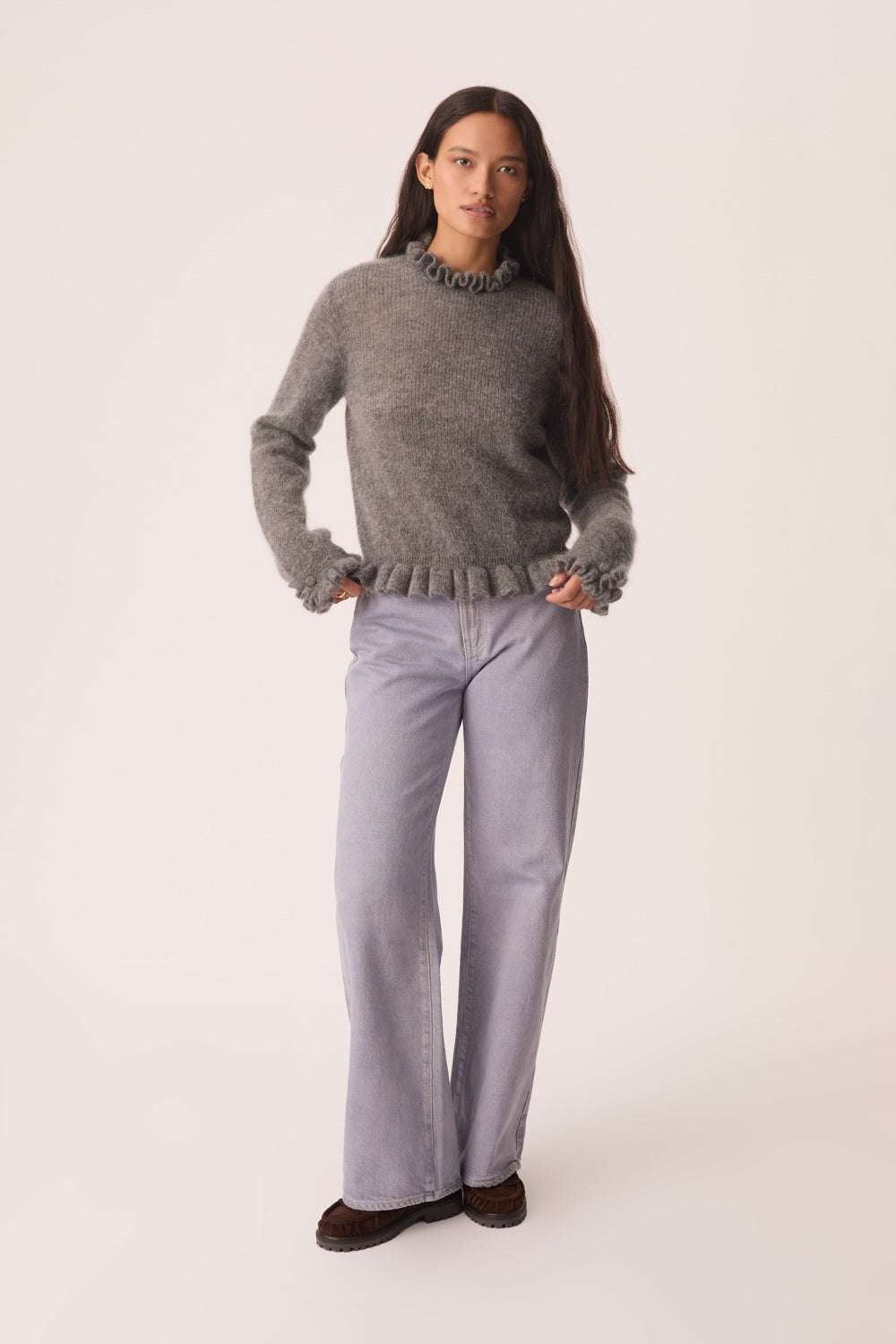 Jeans Louela Dusty Violet