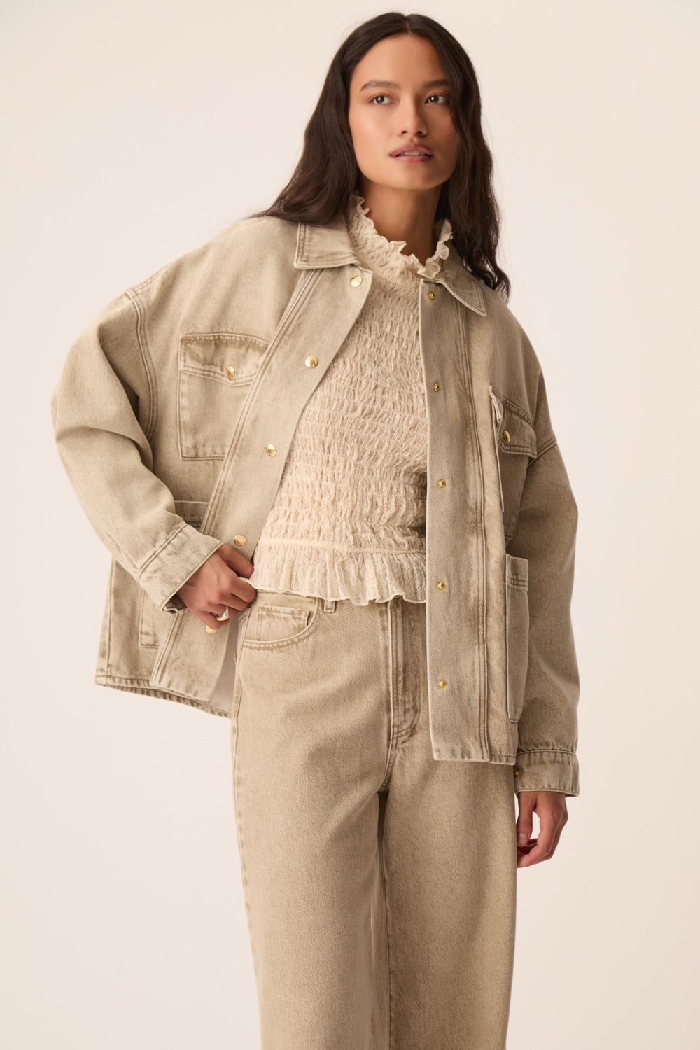 Jacket Laina Argile