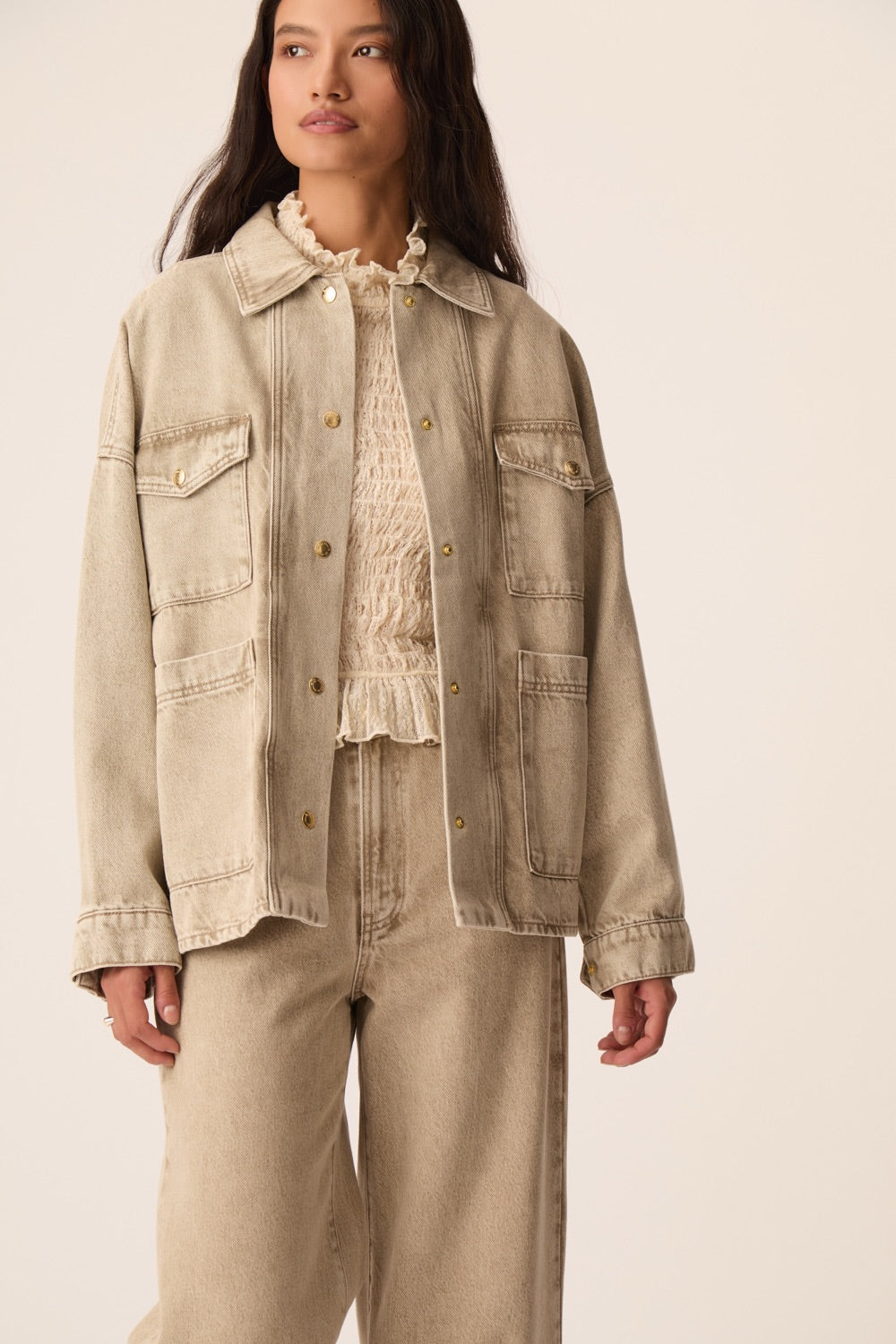 Jacket Laina Argile