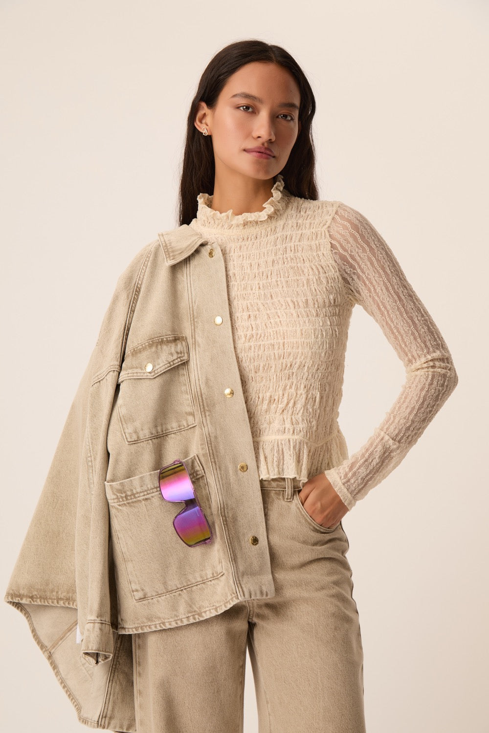 Jacket Laina Argile