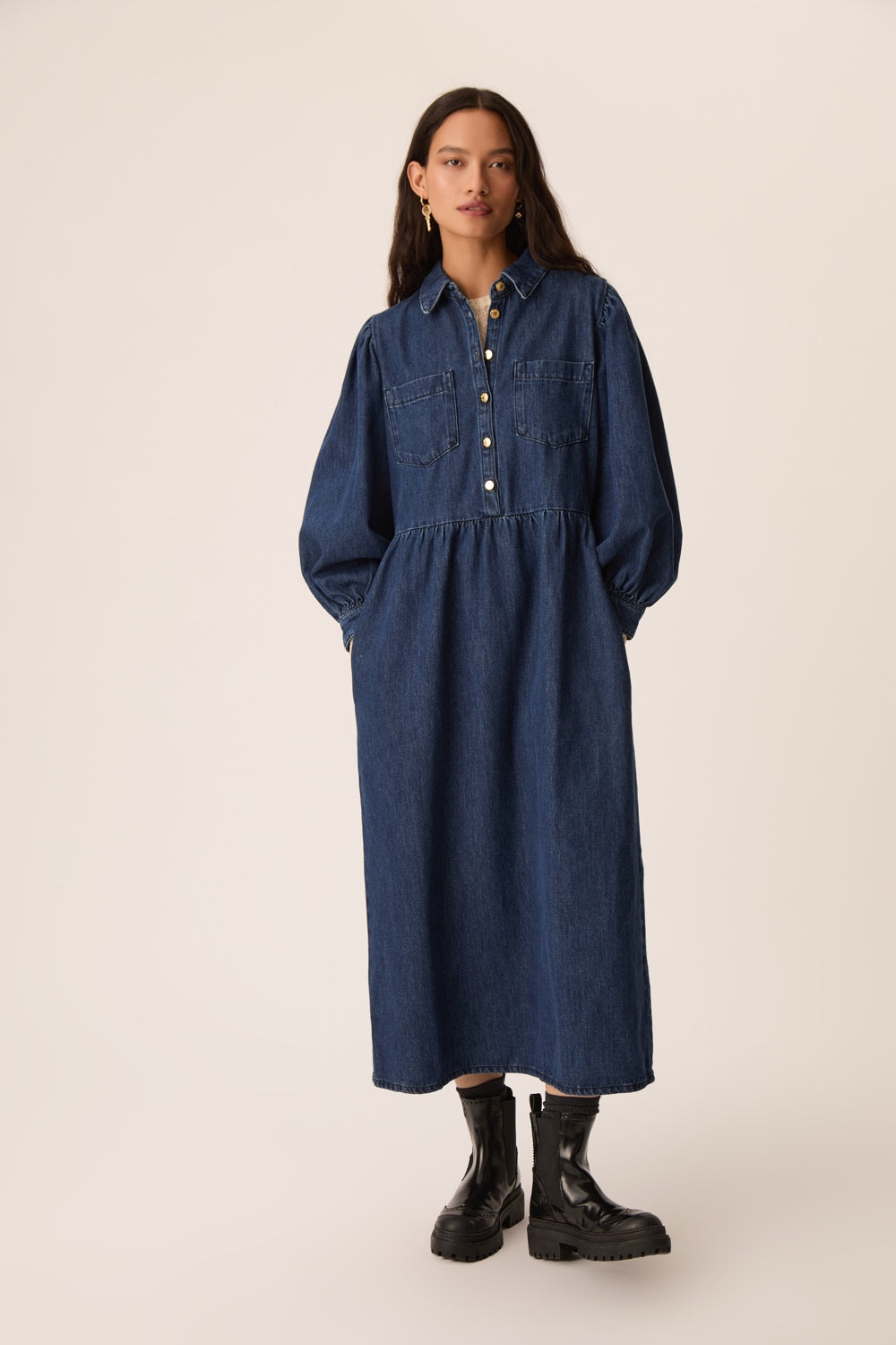 Robe Laika Dark Indigo