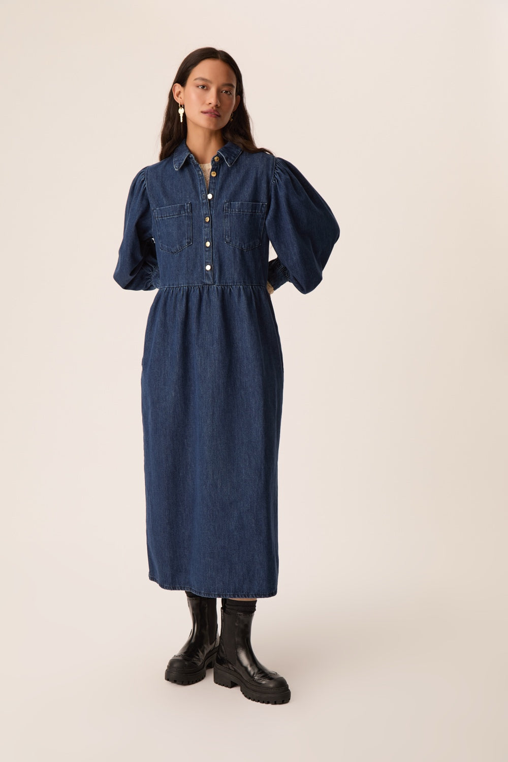 Robe Laika Dark Indigo