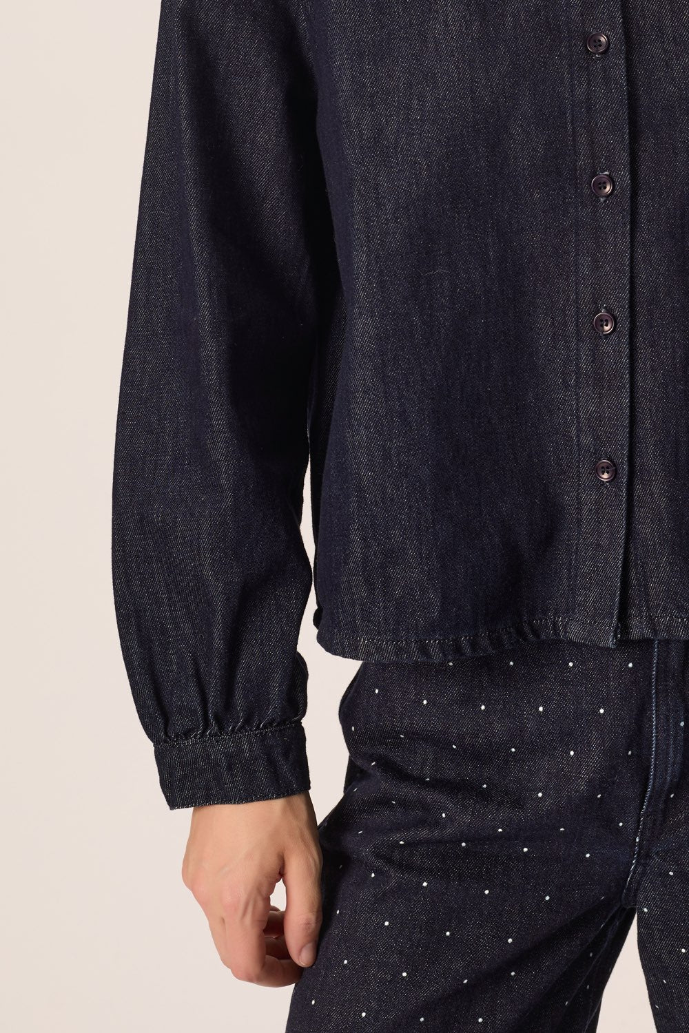 Shirt Louizianne Raw Denim Blue