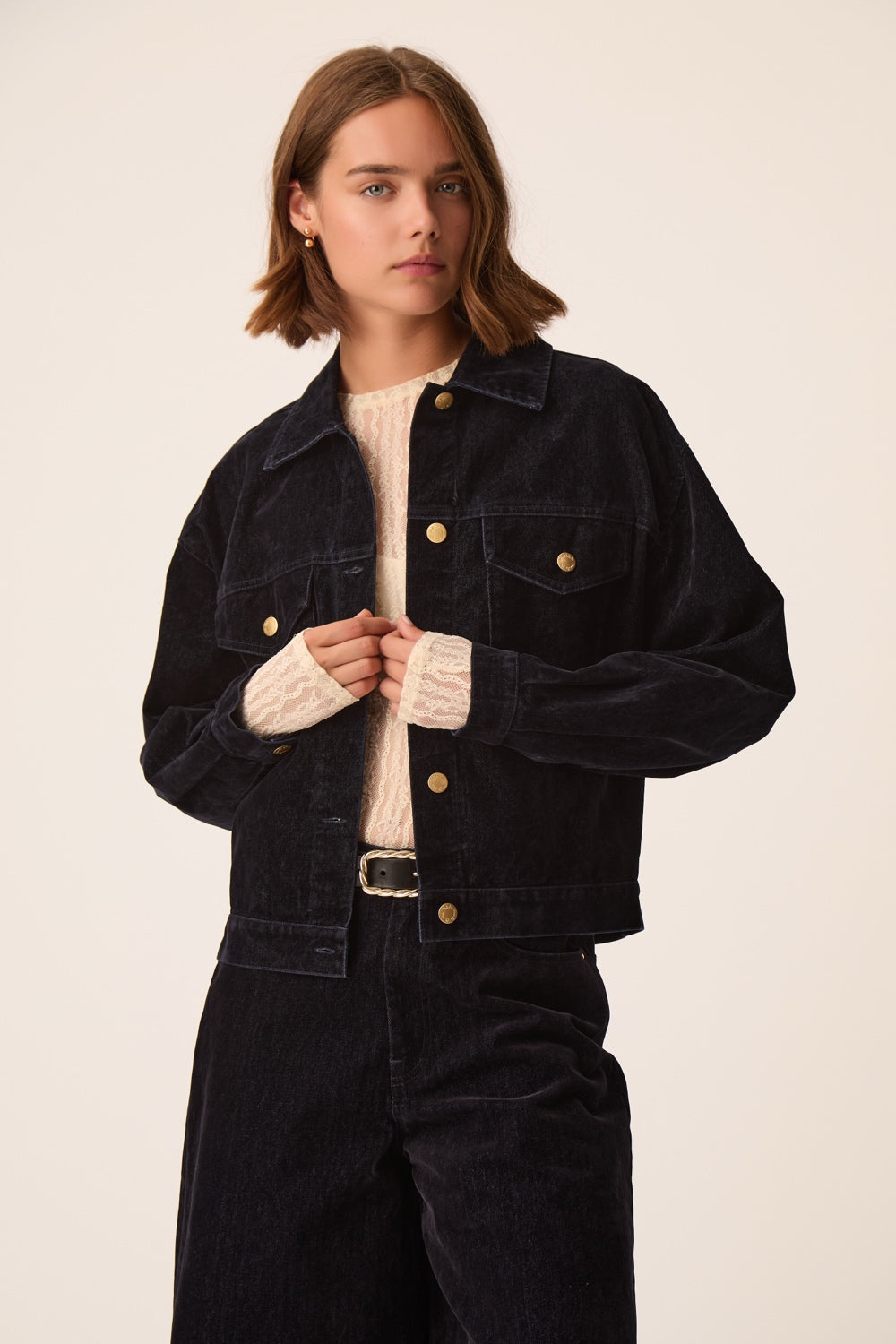 Chemise Lana Marine
