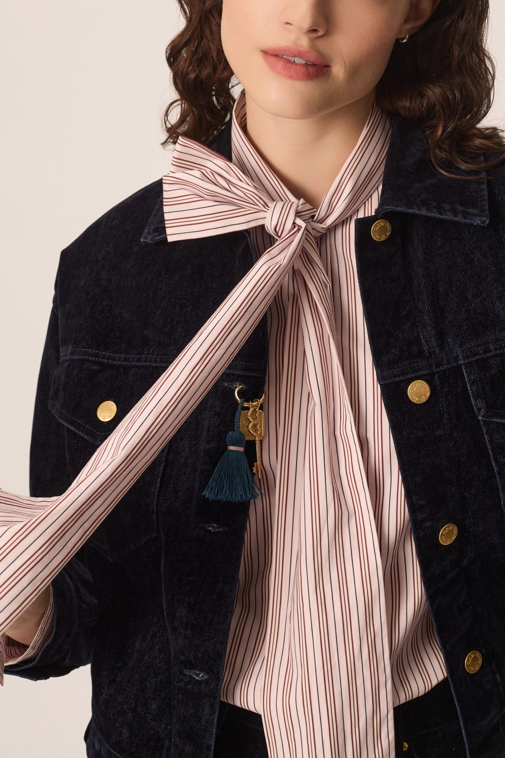 Chemise Lana Marine