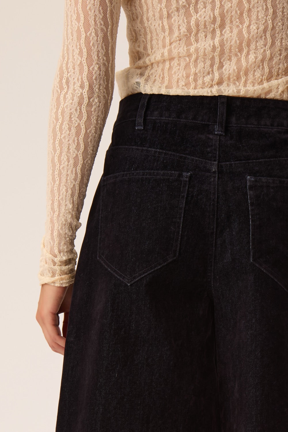 Bermuda Shorts Louis Velours Marine